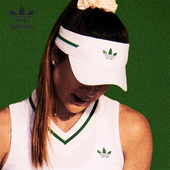 三叶草男女训练经典 Adidas 阿迪达斯正品 运动网球遮阳帽JX8838