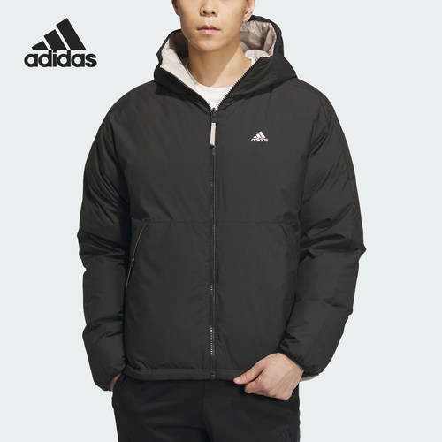Adidas/阿迪达斯男子连帽羽绒服