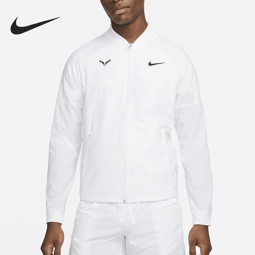 Nike/耐克正品Dri-FIT Rafa 男士梭织网球运动外套DV2886-100