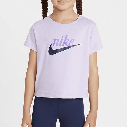耐克小童印花时尚圆领短袖T恤