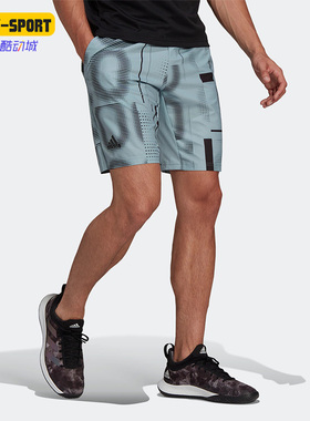 Adidas/阿迪达斯正品夏季新款网球男子梭织运动休闲短裤 HB9085