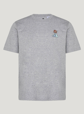 Adidas/阿迪达斯正品夏季男士休闲圆领透气篮球运动短袖T恤KG8264