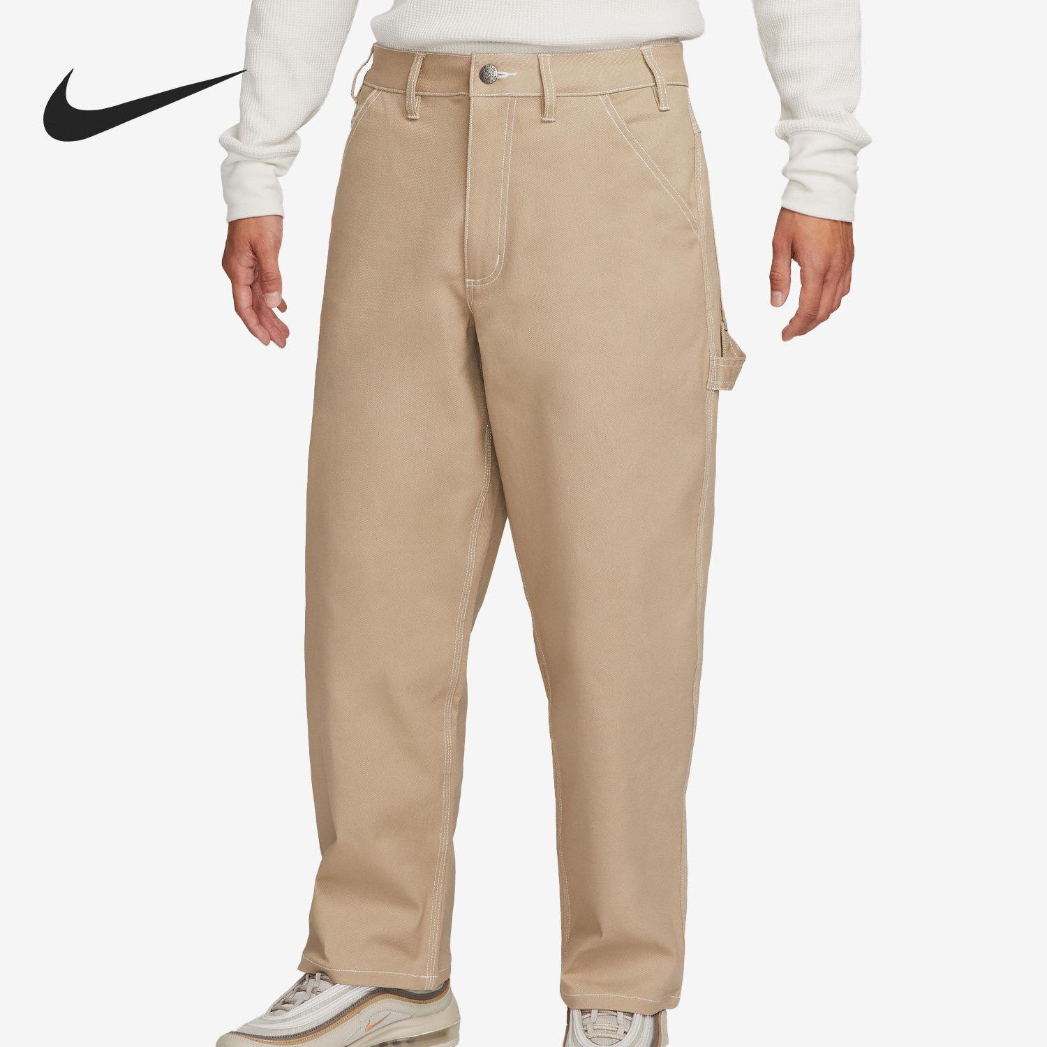 Nike/耐克官方正品新款男子休闲简约时尚经典直筒运动长裤FB7199,运动服/休闲服装,运动长裤,淘宝优惠券,粉丝福利购,淘宝优惠卷