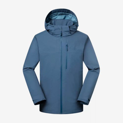 Jack wolfskin/狼爪正品新款男士连帽单薄冲锋衣5124091-1292