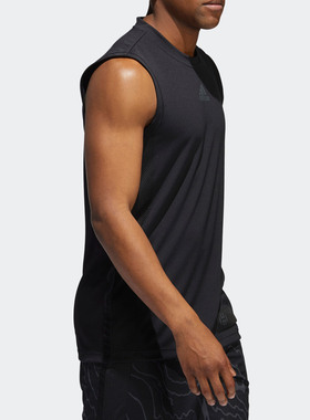 Adidas/阿迪达斯正品休闲男子HRDN SWAG TANK背心DZ0607