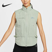 女士立领跑步运动梭织马甲FV6399 2024新款 370 耐克正品 Nike