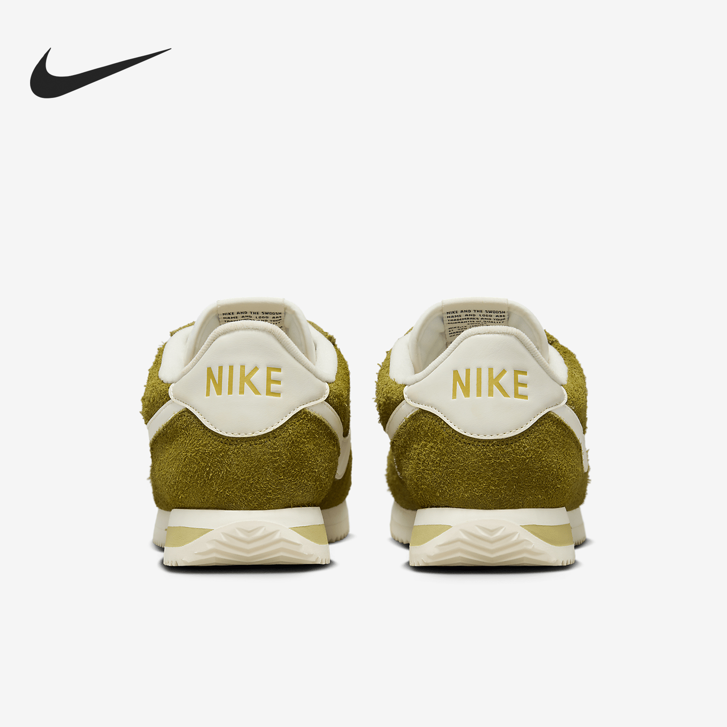 耐克男女复古轻便翻毛皮休闲鞋