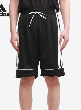 Adidas/阿迪达斯正品当季男子新款健身训练运动短裤 GU0739