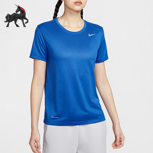 Nike/耐克正品2025新款女士宽松透气经典圆领短袖T恤IB8899-450