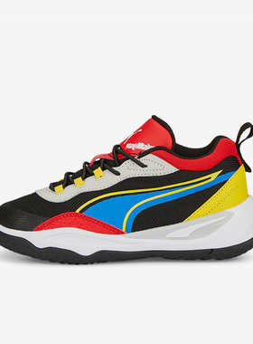 Puma/彪马正品PLAYMAKER AC大童拼色耐磨低帮休闲鞋387354-07