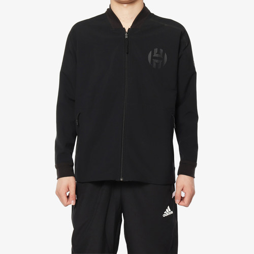 Adidas/阿迪达斯正品新款哈登ZNE篮球训练立领双面外套DY3232