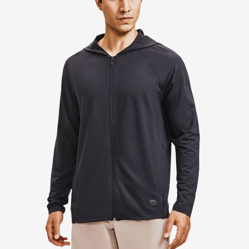 UA/安德玛正品Meridian Jacket男士针织连帽夹克外套1374495-001