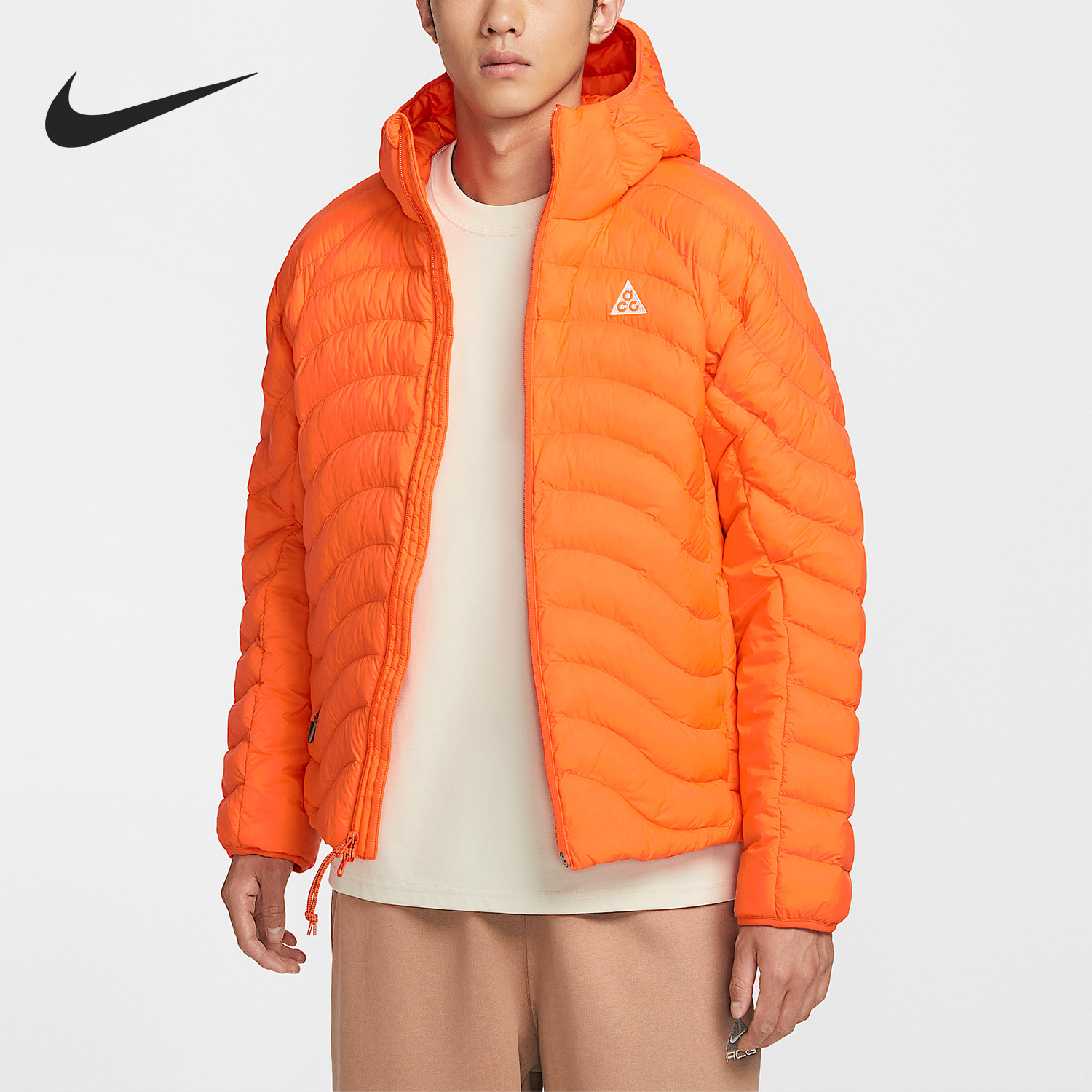 Nike/耐克官方正品Therma-FIT男士保暖运动连帽棉服HJ3736-819