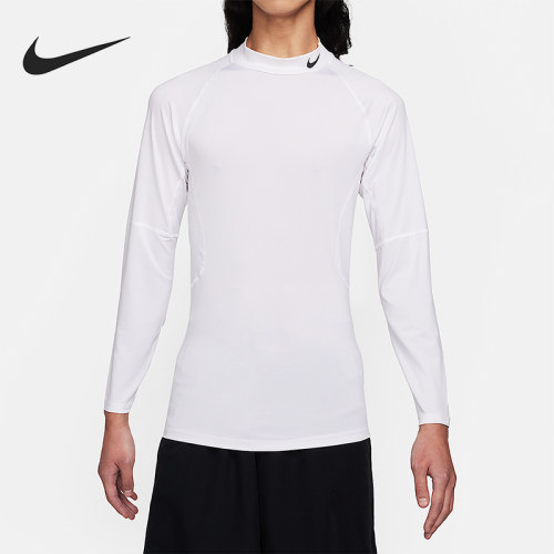 Nike/耐克正品春秋男士休闲简约运动健身透气长袖T恤FB7909-100