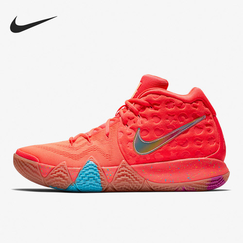 Nike/耐克正品Kyrie 4男士时尚系带防滑实战篮球鞋BV0428-600