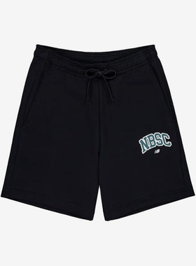 New Balance/NB正品夏季新款男子宽松透气运动短裤AMS42318-BK