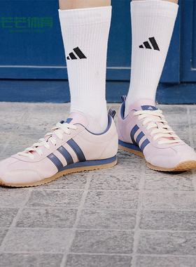 Adidas/阿迪达斯正品VS JOG 2.0 男女款薄底运动休闲鞋JS4442