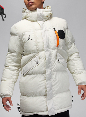 Nike/耐克正品JORDAN男士保暖双面穿宽松运动棉服DZ2905-072