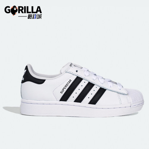 Adidas/阿迪达斯正品三叶草大童时尚低帮耐磨运动鞋JQ4098