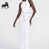 舒适高领口连体泳衣HF7810 Nike Jacquemus女士时尚 100 耐克正品