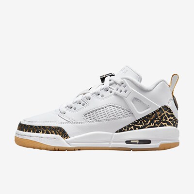Nike耐克Jordan正品Spizike LOW Mocha Gold大童篮球鞋HJ9022-100