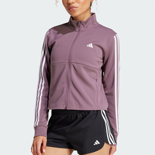 Adidas/阿迪达斯正品TRAINESENTIALSTRAIN女士经典夹克外套JG4014
