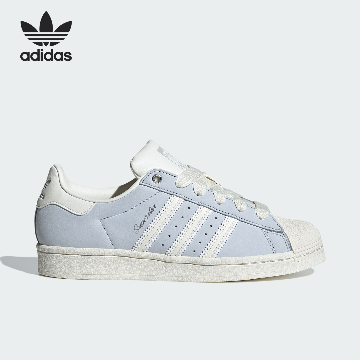 adidas/阿迪达斯官方正品新款三叶草女士经典贝壳头板鞋ie3037
