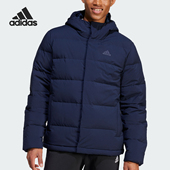 男女户外休闲保暖连帽羽绒服IZ4701 新款 Adidas 阿迪达斯正品