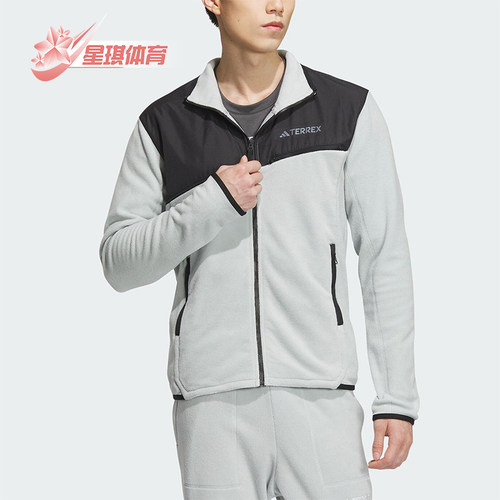 Adidas/阿迪达斯正品FLEECE JACKET男士运动户外加绒外套IL8994