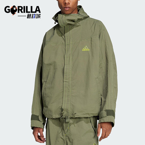 Adidas/阿迪达斯正品2025春季男士复古工装宽松外套JD5420