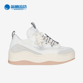 斯凯奇正品 防滑耐磨新款 女士复古时尚 Skechers 低帮系带运动板鞋