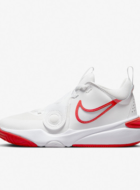 Nike/耐克正品 TEAM HUSTLE D11GS 女子大童篮球鞋DV8996-102