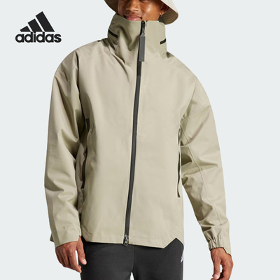 阿迪达斯男士休闲防风夹克外套