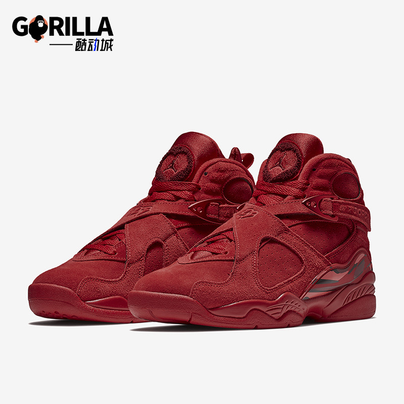 Nike/耐克正品JORDAN女士耐磨缓震高帮时尚篮球鞋AQ2449-614