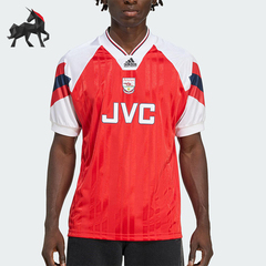 Adidas/阿迪达斯正品阿森纳男士复古足球运动透气短袖T恤KE3906