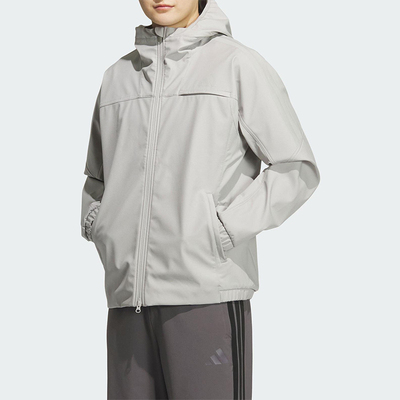 Adidas/阿迪达斯正品SL WARM JKT男士连帽运动休闲抓绒外套KG5179