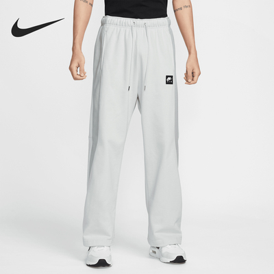 耐克男士保暖可调节直筒阔腿长裤