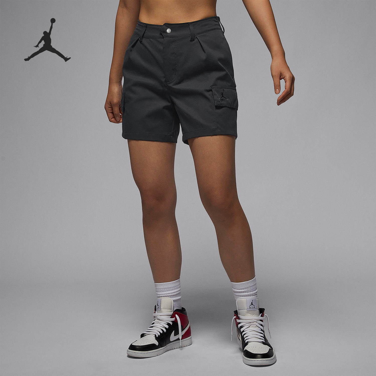 Nike/耐克正品JORDAN新款女士运动工装梭织短裤FN5682-045,运动服/休闲服装,运动中长裤／短裤,淘宝优惠券,粉丝福利购,淘宝优惠卷
