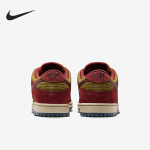 Nike/耐克官方正品SB Dunk Low Pro男女运动复古板鞋HQ1625-600