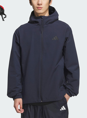 Adidas/阿迪达斯正品V SFT SHELL JK男女休闲运动宽松外套KF5223