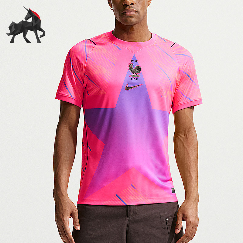 Nike/耐克正品Dri-FIT男士法国队足球守门员经典球衣IB5304-645