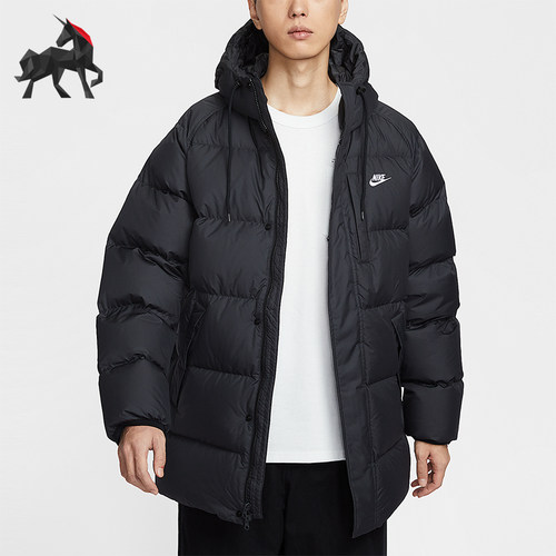 Nike/耐克正品Sportswear Club男士运动宽松保暖羽绒服IB2974-010