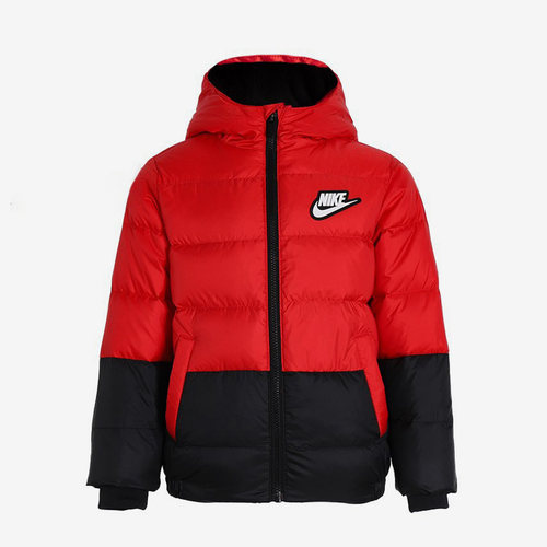 Nike/耐克正品冬季新款小童保暖防风运动连帽羽绒服 DO3607-657