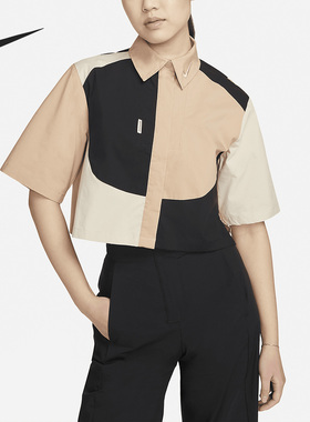 Nike/耐克官方正品当季新款女子翻领运动短袖T恤DV8300-200