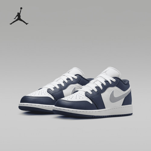 Nike/耐克正品Air Jordan 1 Low GS女子大童休闲鞋553560-141