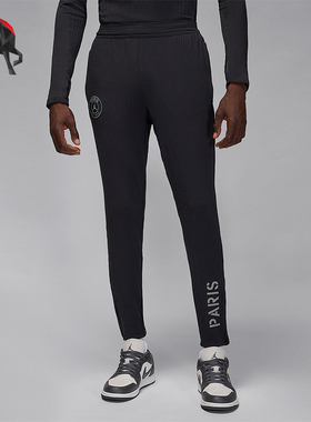 Nike/耐克正品JORDAN男士训练运动修身透气足球长裤IB3637-045