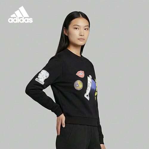三叶草运动休闲套头衫
