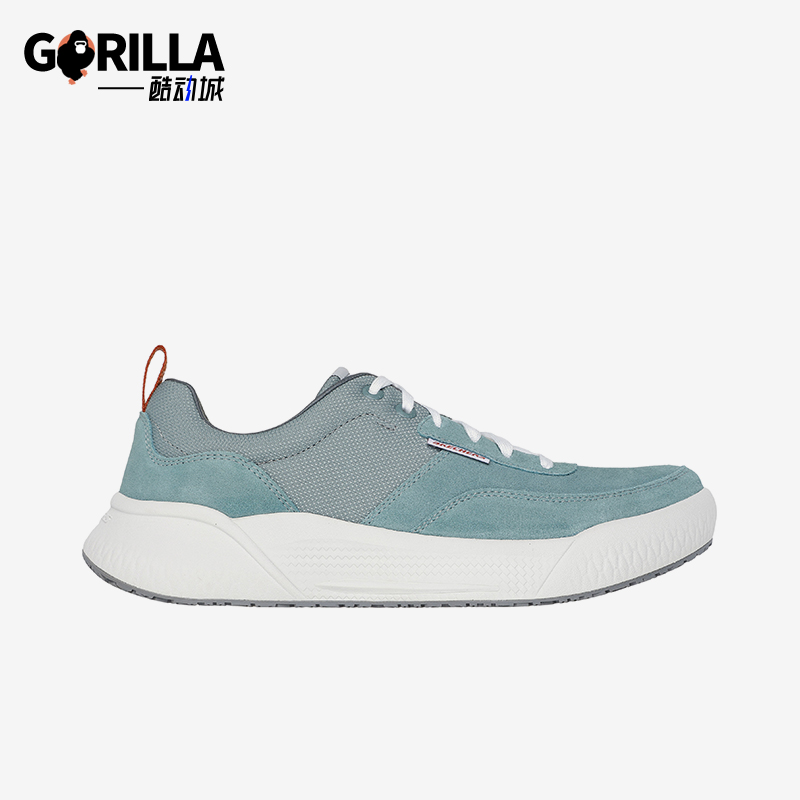 斯凯奇男士网面耐磨缓震跑步鞋