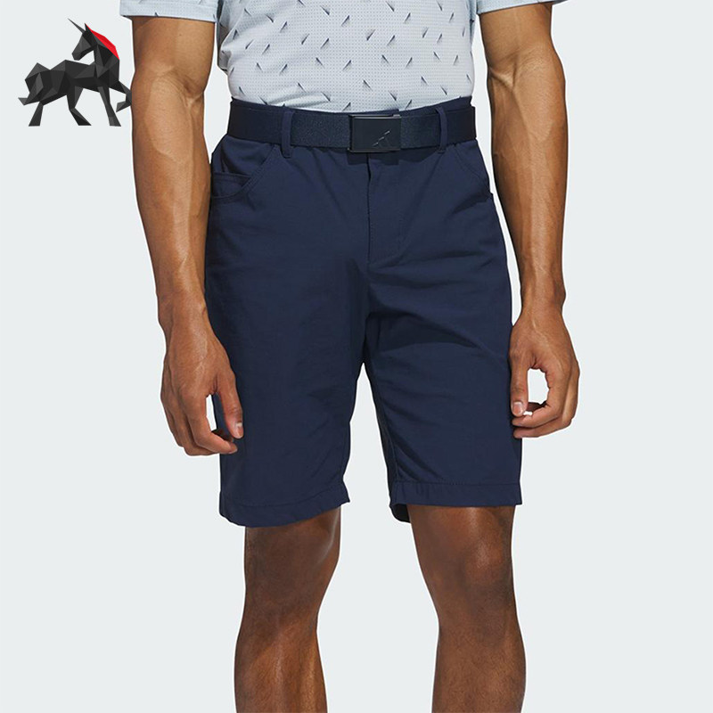 Adidas/阿迪达斯正品SHORTS男士高尔夫经典透气中腰短裤IK2990
