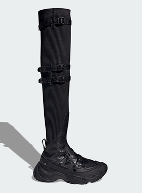 Adidas/阿迪达斯正品FOS BOOTS女士运动耐磨时尚高帮过膝靴JQ9382